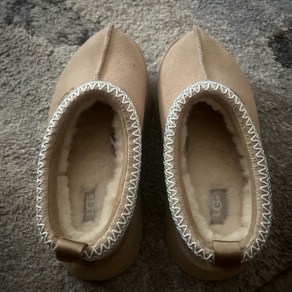 UGG Beige Suede Slip-Ons - Picture 4 of 4